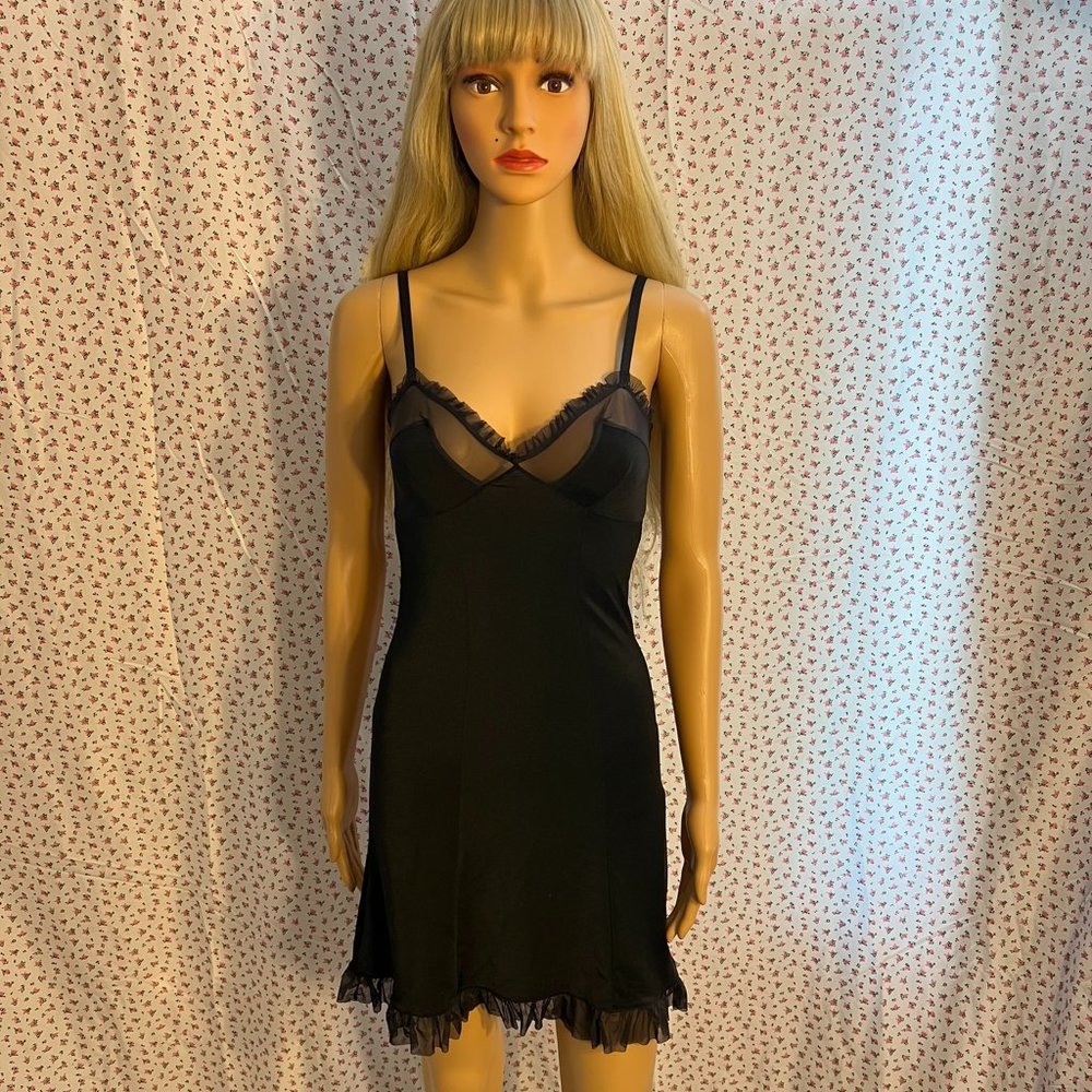 Victoria's Secret Sexy Little Things Black Bodycon Dress